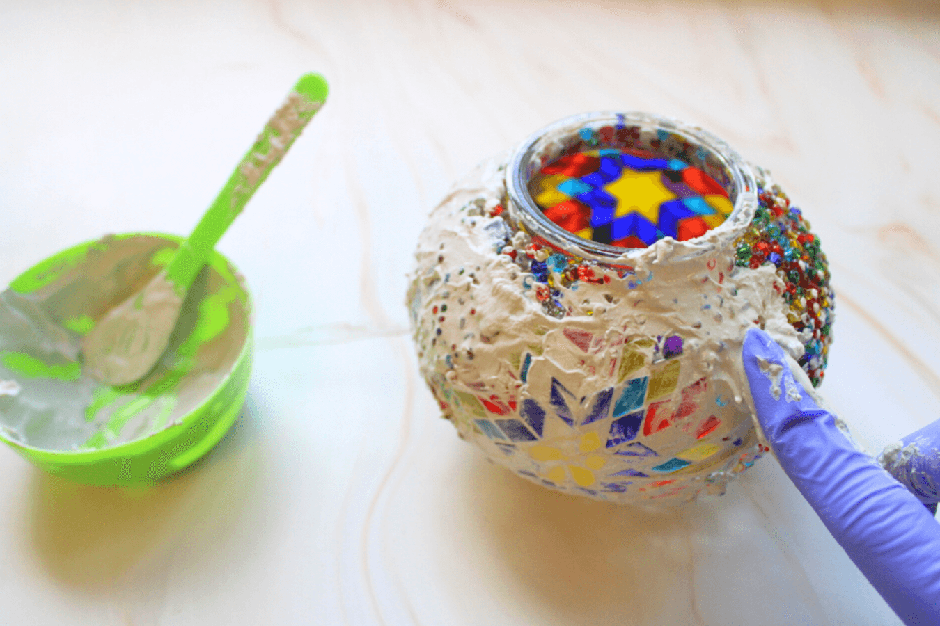 Indian mosaic lamp C•CRAFT Mosaic Lamp Workshop in Indianapolis, Indiana Tickets